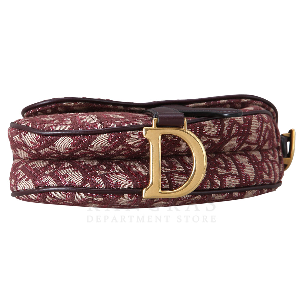 CHRISTIAN DIOR(USED)크리스찬디올 오블리크 새들백 미니 & 스트랩